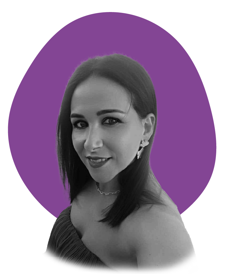 Mon portrait, femme de 41 ans qui est chargé de communication.